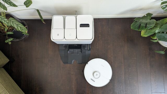 Roborock S8 Pro Ultra robot vacuum cleaner and mop.