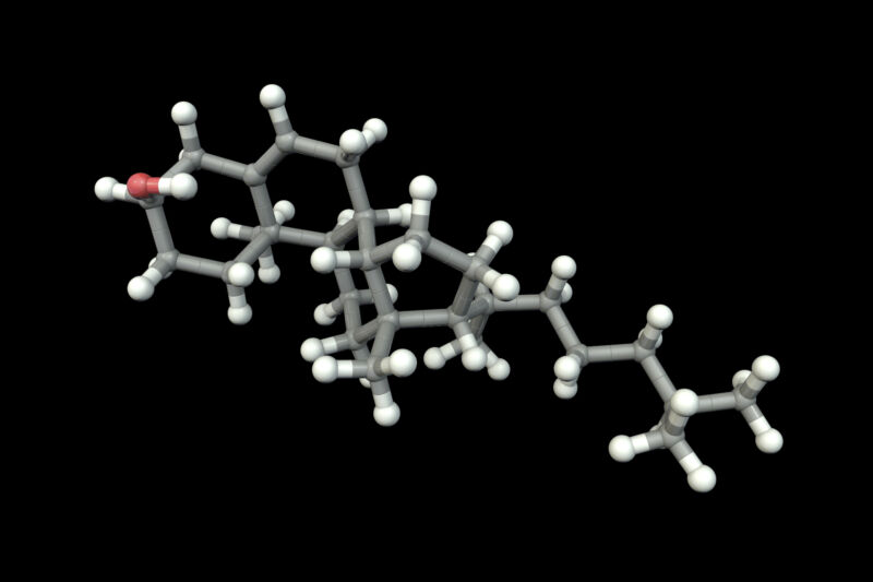 Image of a complex molecule with multiple rings.